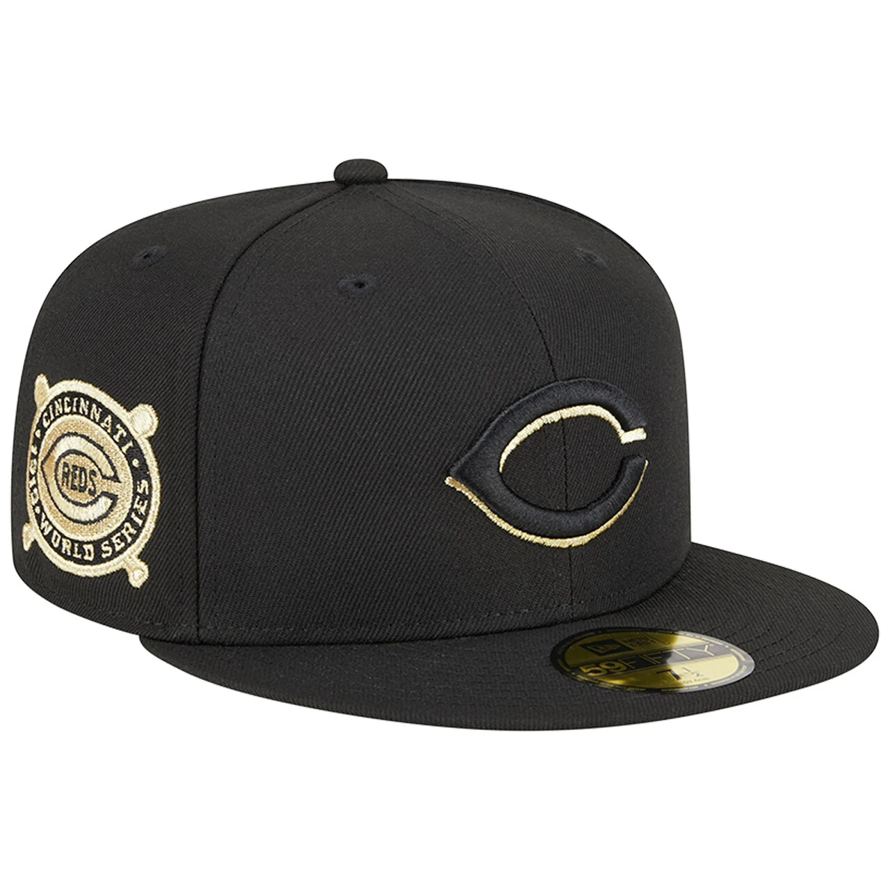 Men's Cincinnati Reds New Era Black 2023 59FIFTY Day Fitted Hat