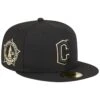 Men's Cleveland Guardians New Era Black 2023 59FIFTY Day Fitted Hat