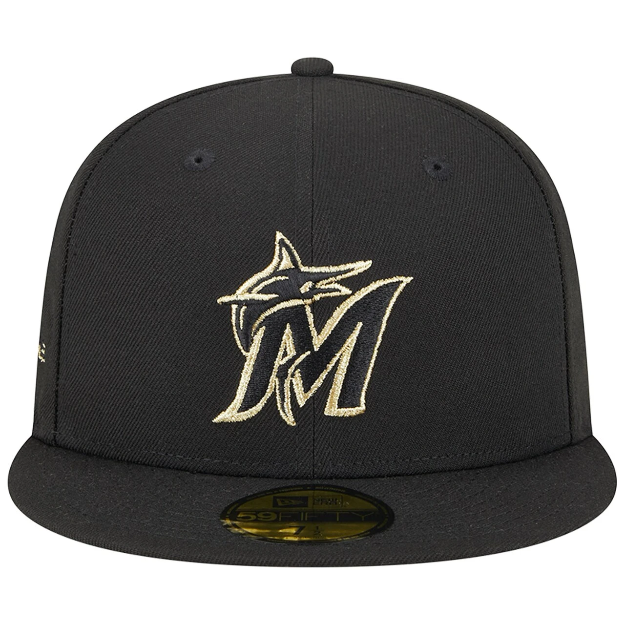 Men's Miami Marlins New Era Black 2023 59FIFTY Day Fitted Hat - Image 2