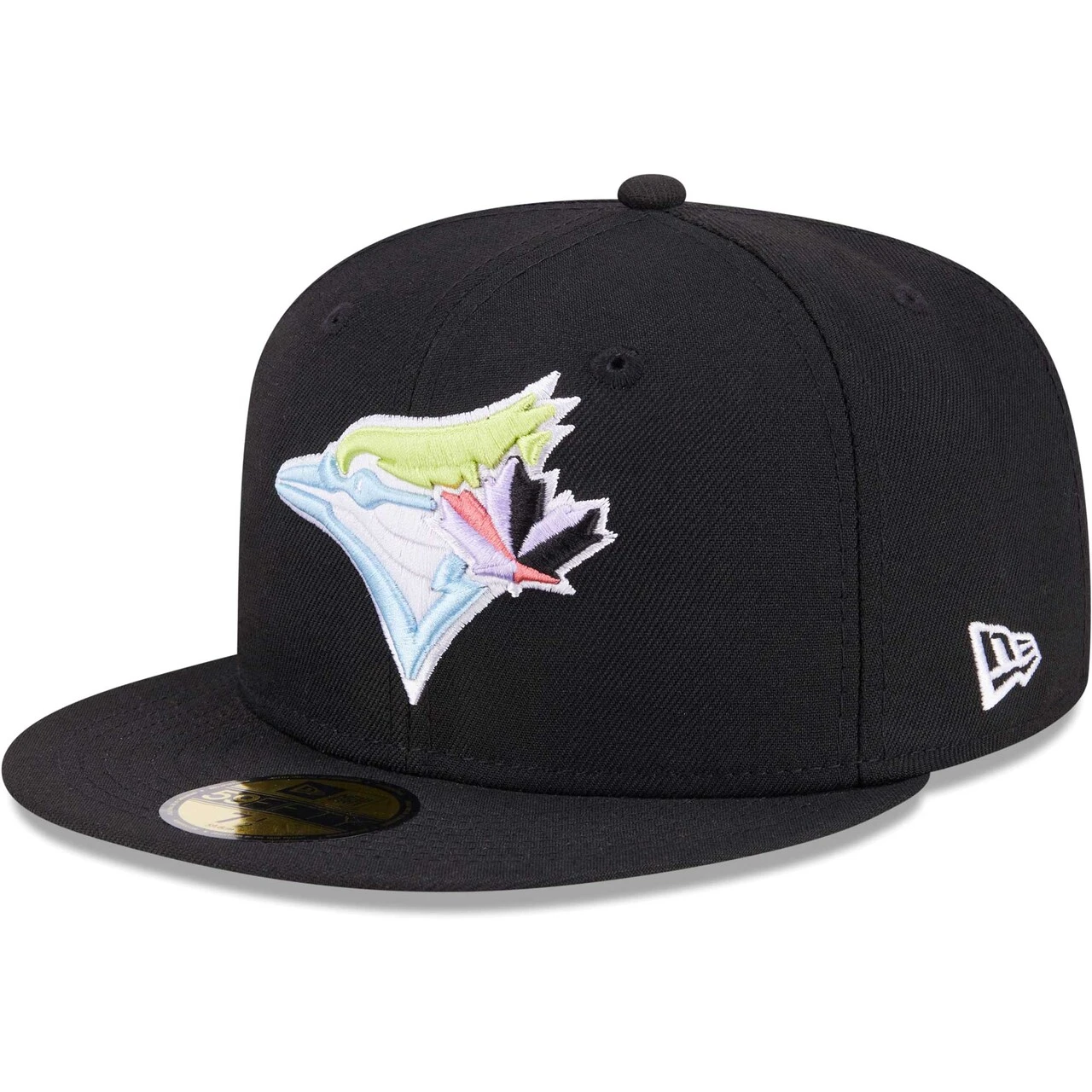 Men's Toronto Blue Jays New Era Black Multi-Color Pack 59FIFTY Fitted Hat - Image 3