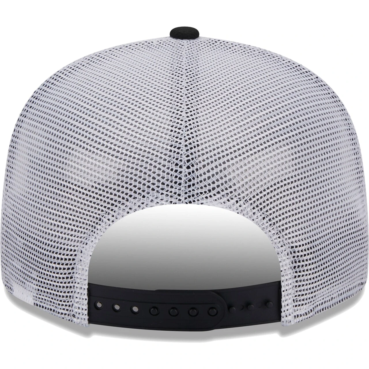 Men's Toronto Blue Jays New Era Black Vert Squared Trucker 9FIFTY Hat - Image 4