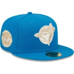 Men's Toronto Blue Jays New Era Blue Stone 1993 World Series Champions Undervisor 59FIFTY Fitted Hat