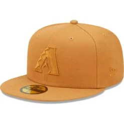 Men's Arizona Diamondbacks New Era Brown Bronze Color Pack 59FIFTY Fitted Hat