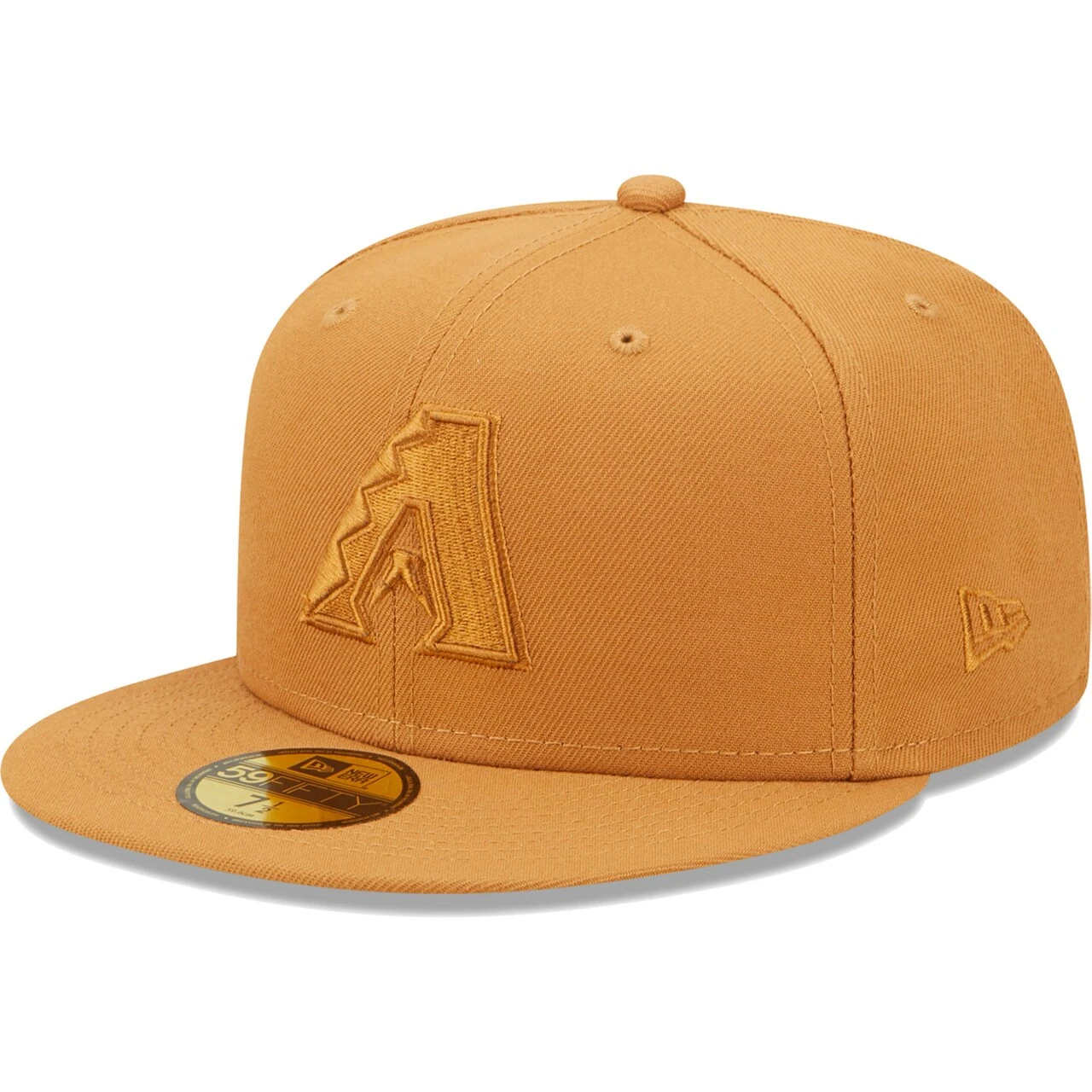 Men's Arizona Diamondbacks New Era Brown Bronze Color Pack 59FIFTY Fitted Hat