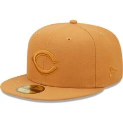 Men's Cincinnati Reds New Era Brown Color Pack 59FIFTY Fitted Hat