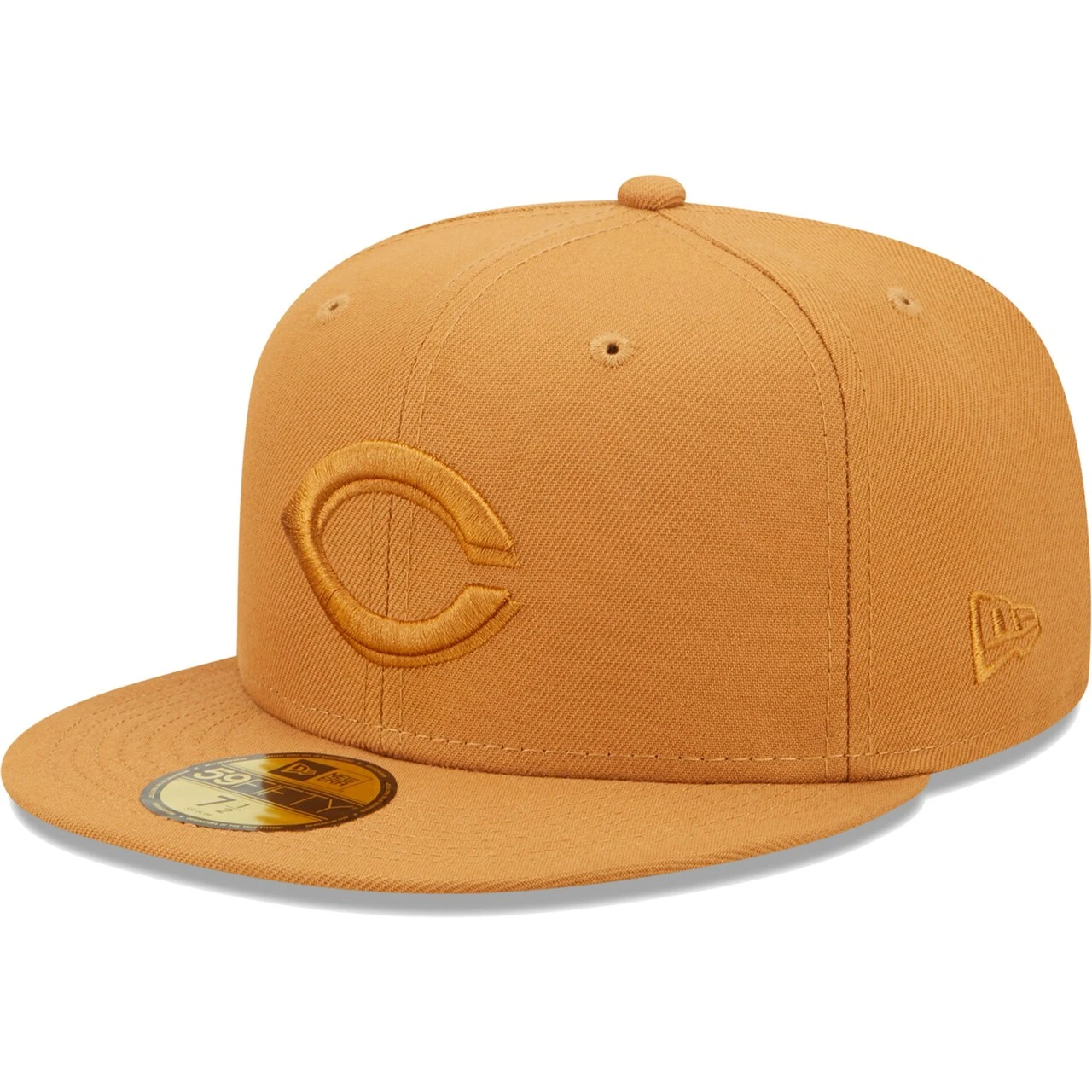 Men's Cincinnati Reds New Era Brown Color Pack 59FIFTY Fitted Hat