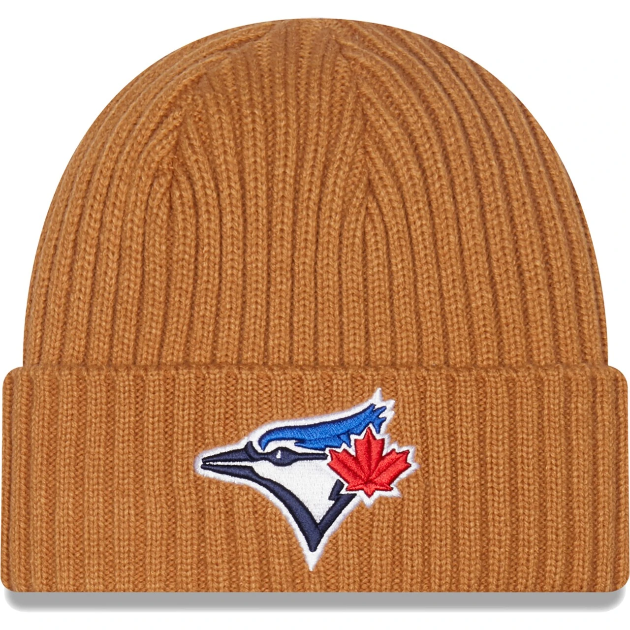 Men's Toronto Blue Jays New Era Brown Classic Cuffed Knit Hat