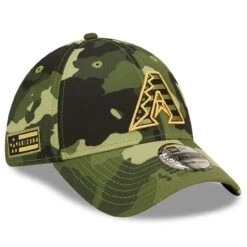 Men's Arizona Diamondbacks New Era Camo 2022 Armed Forces Day 39THIRTY Flex Hat