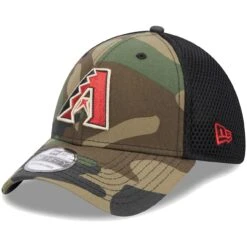 Men's Arizona Diamondbacks New Era Camo Team Neo 39THIRTY Flex Hat