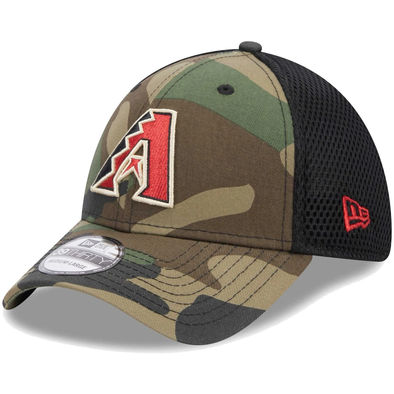 Men's Arizona Diamondbacks New Era Camo Team Neo 39THIRTY Flex Hat