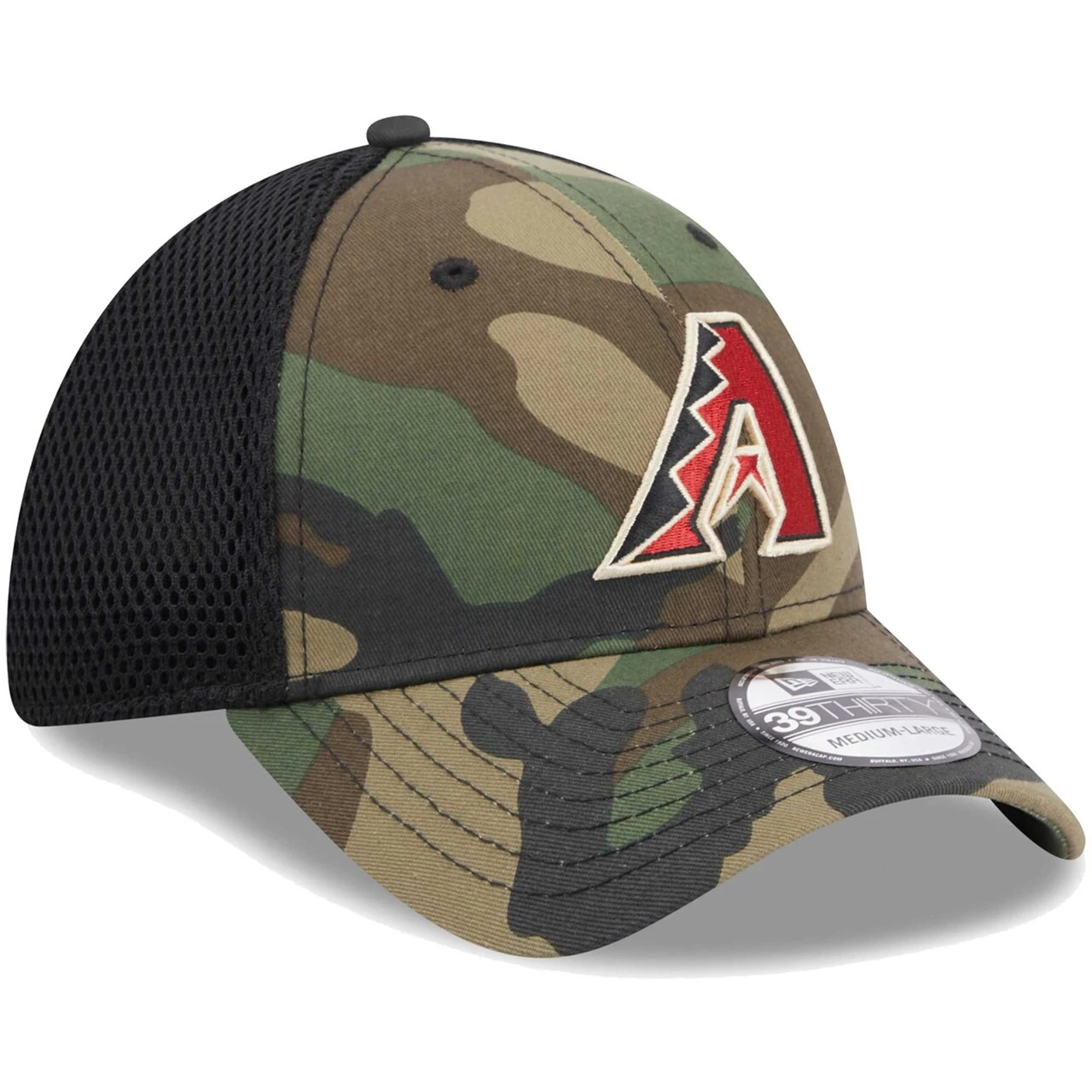 Men's Arizona Diamondbacks New Era Camo Team Neo 39THIRTY Flex Hat - Image 3
