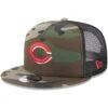 Men's Cincinnati Reds New Era Camo Trucker 9FIFTY Snapback Hat