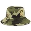Men's Cleveland Guardians New Era Camo 2022 Armed Forces Day Bucket Hat