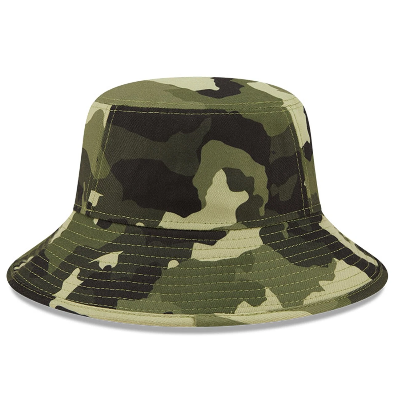Men's Cleveland Guardians New Era Camo 2022 Armed Forces Day Bucket Hat - Image 4