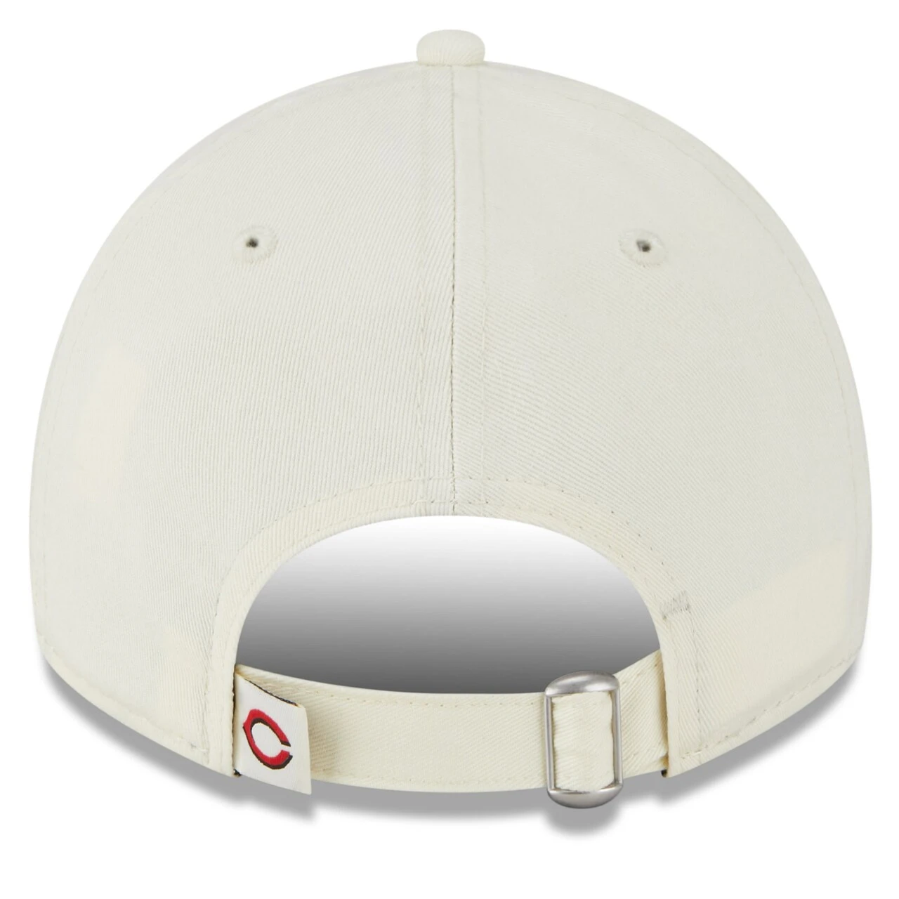 Men's Cincinnati Reds New Era Cream Chrome Core Classic 9TWENTY Adjustable Hat - Image 4