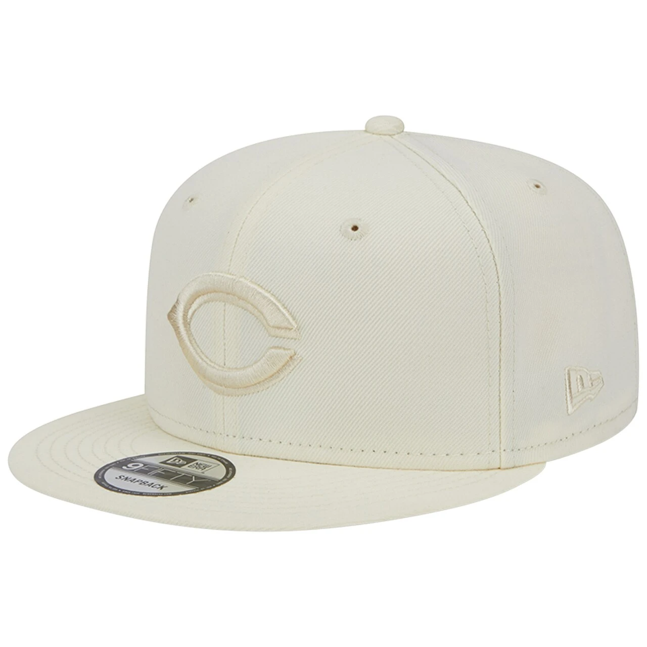Men's Cincinnati Reds New Era Cream Spring Color Basic 9FIFTY Snapback Hat