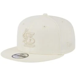 Men's St. Louis Cardinals New Era Cream Spring Color Basic 9FIFTY Snapback Hat