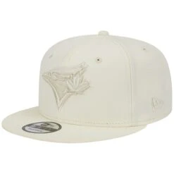 Men's Toronto Blue Jays New Era Cream Spring Color Basic 9FIFTY Snapback Hat