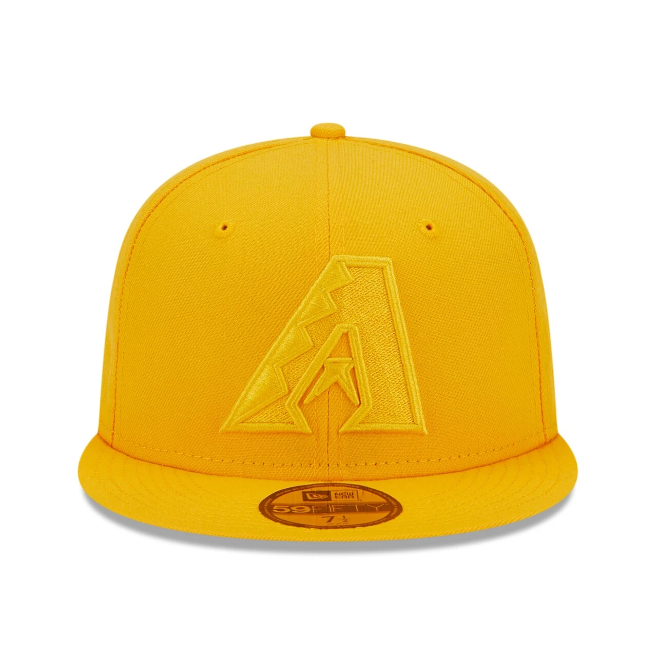 Men's Arizona Diamondbacks New Era Gold Tonal 59FIFTY Fitted Hat - Image 2