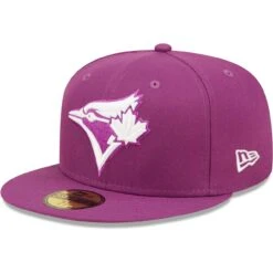 Men's Toronto Blue Jays New Era Grape Logo 59FIFTY Fitted Hat
