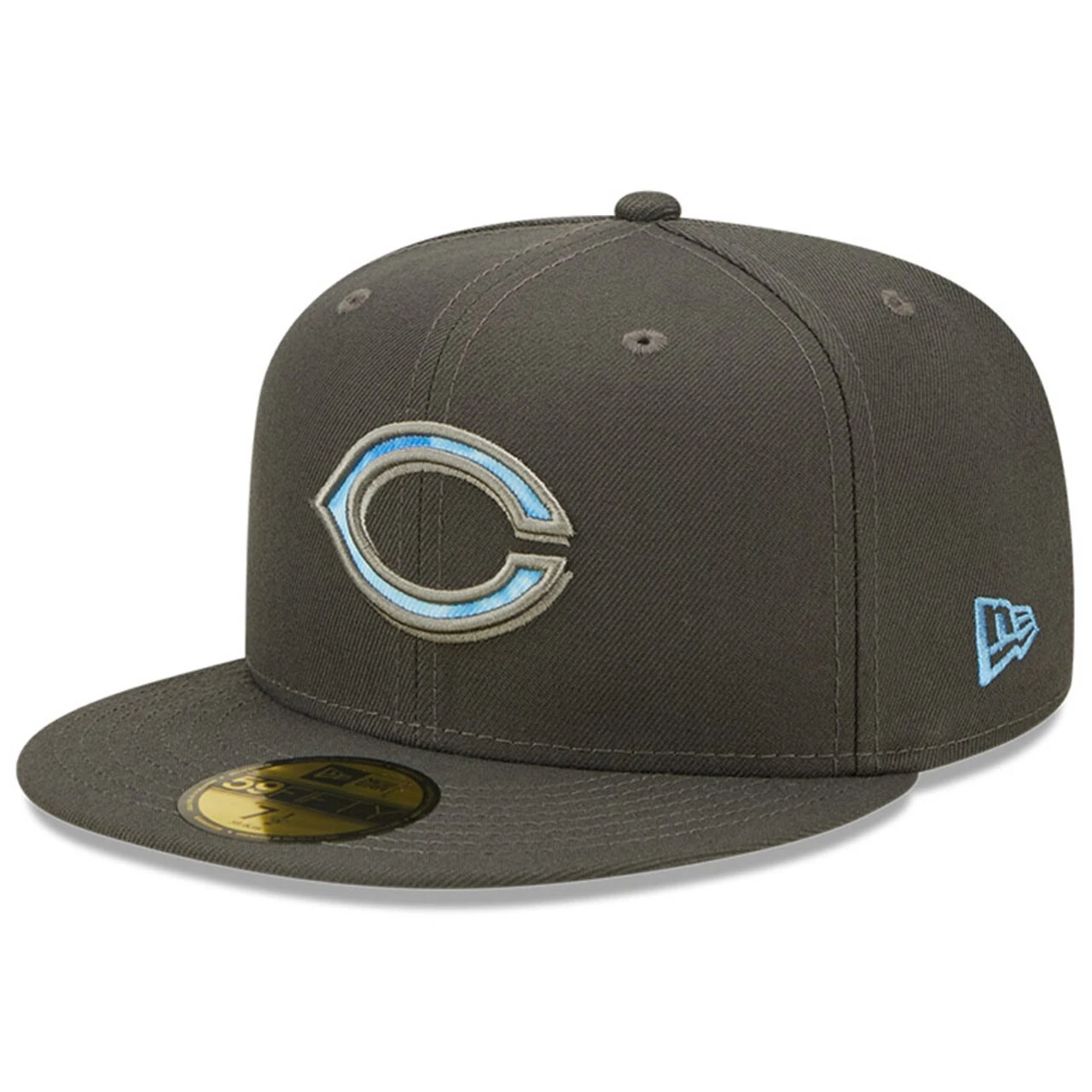 Men's Cincinnati Reds New Era Graphite 2022 Father's Day On-Field 59FIFTY Fitted Hat