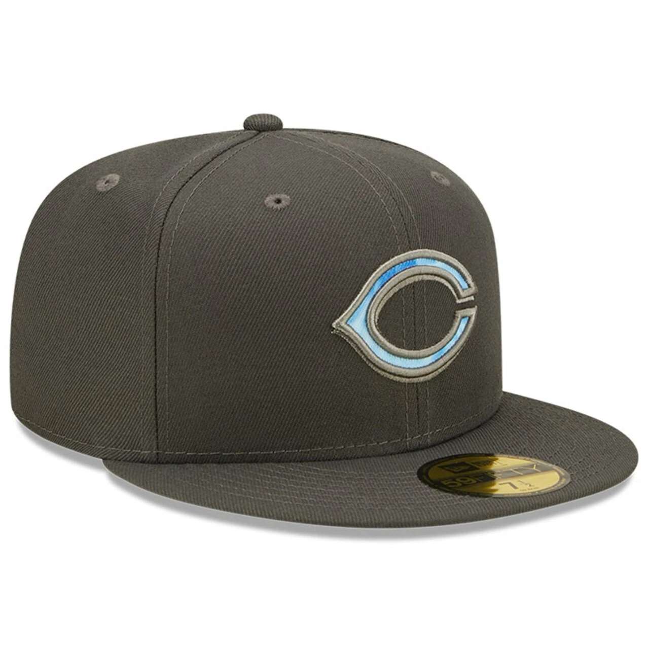 Men's Cincinnati Reds New Era Graphite 2022 Father's Day On-Field 59FIFTY Fitted Hat - Image 3