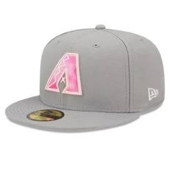 Men's Arizona Diamondbacks New Era Gray 2022 Mother's Day On-Field 59FIFTY Fitted Hat