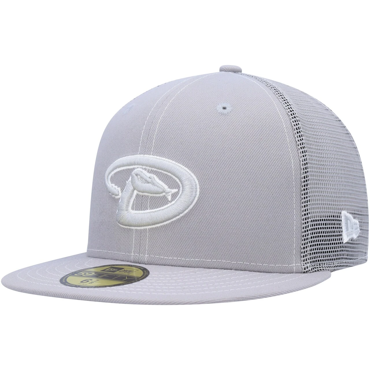 Men's Arizona Diamondbacks New Era Gray 2023 On-Field Batting Practice 59FIFTY Fitted Hat