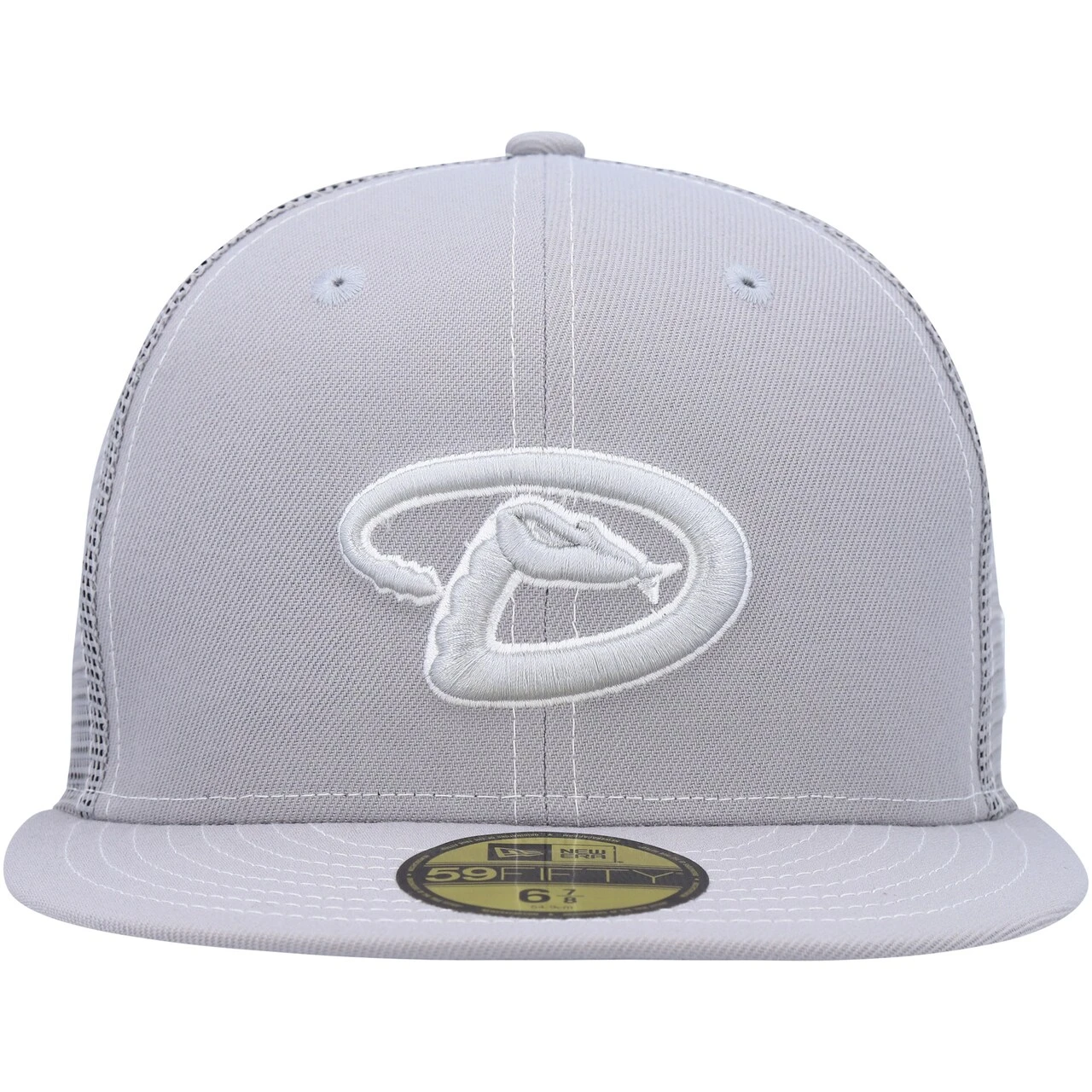 Men's Arizona Diamondbacks New Era Gray 2023 On-Field Batting Practice 59FIFTY Fitted Hat - Image 2