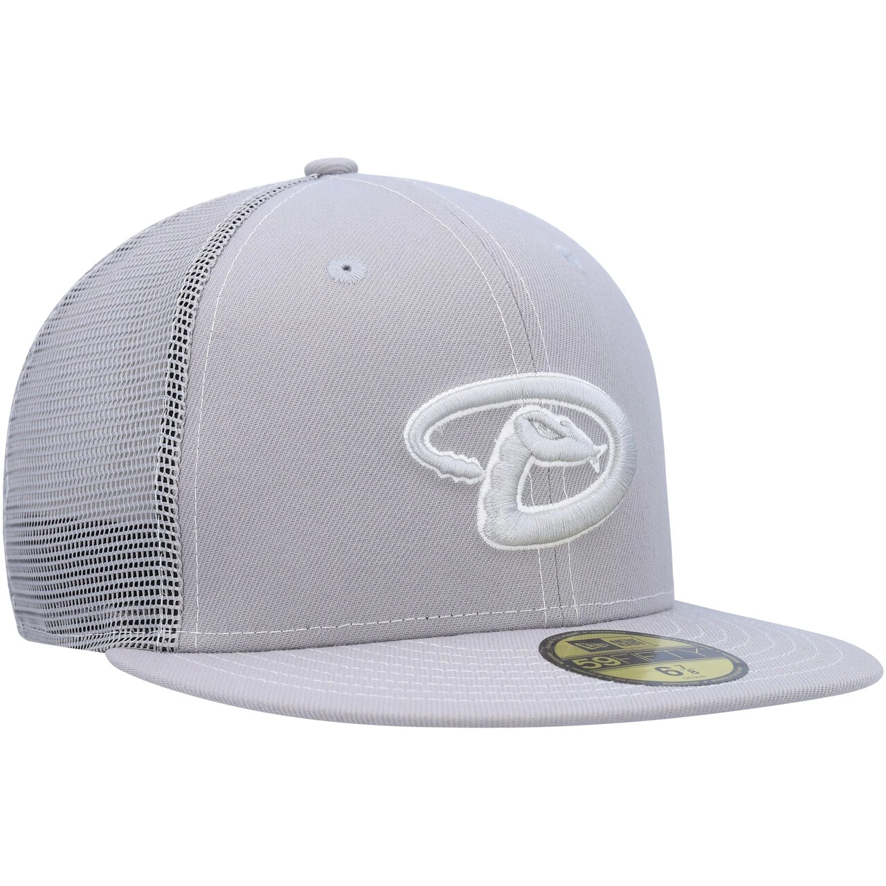 Men's Arizona Diamondbacks New Era Gray 2023 On-Field Batting Practice 59FIFTY Fitted Hat - Image 3