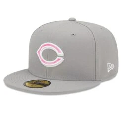 Men's Cincinnati Reds New Era Gray 2022 Mother's Day On-Field 59FIFTY Fitted Hat