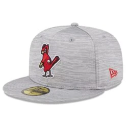 Men's St. Louis Cardinals New Era Gray 2023 Clubhouse 59FIFTY Fitted Hat