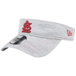Men's St. Louis Cardinals New Era Gray Adjustable Visor