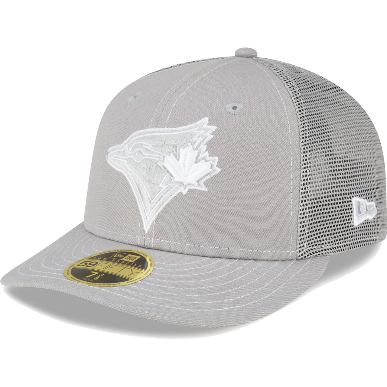 Men's Toronto Blue Jays New Era Gray 2023 On-Field Batting Practice Low Profile 59FIFTY Fitted Hat