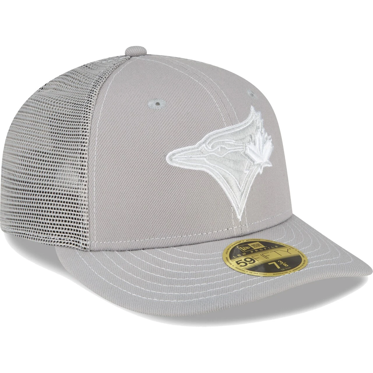 Men's Toronto Blue Jays New Era Gray 2023 On-Field Batting Practice Low Profile 59FIFTY Fitted Hat - Image 3