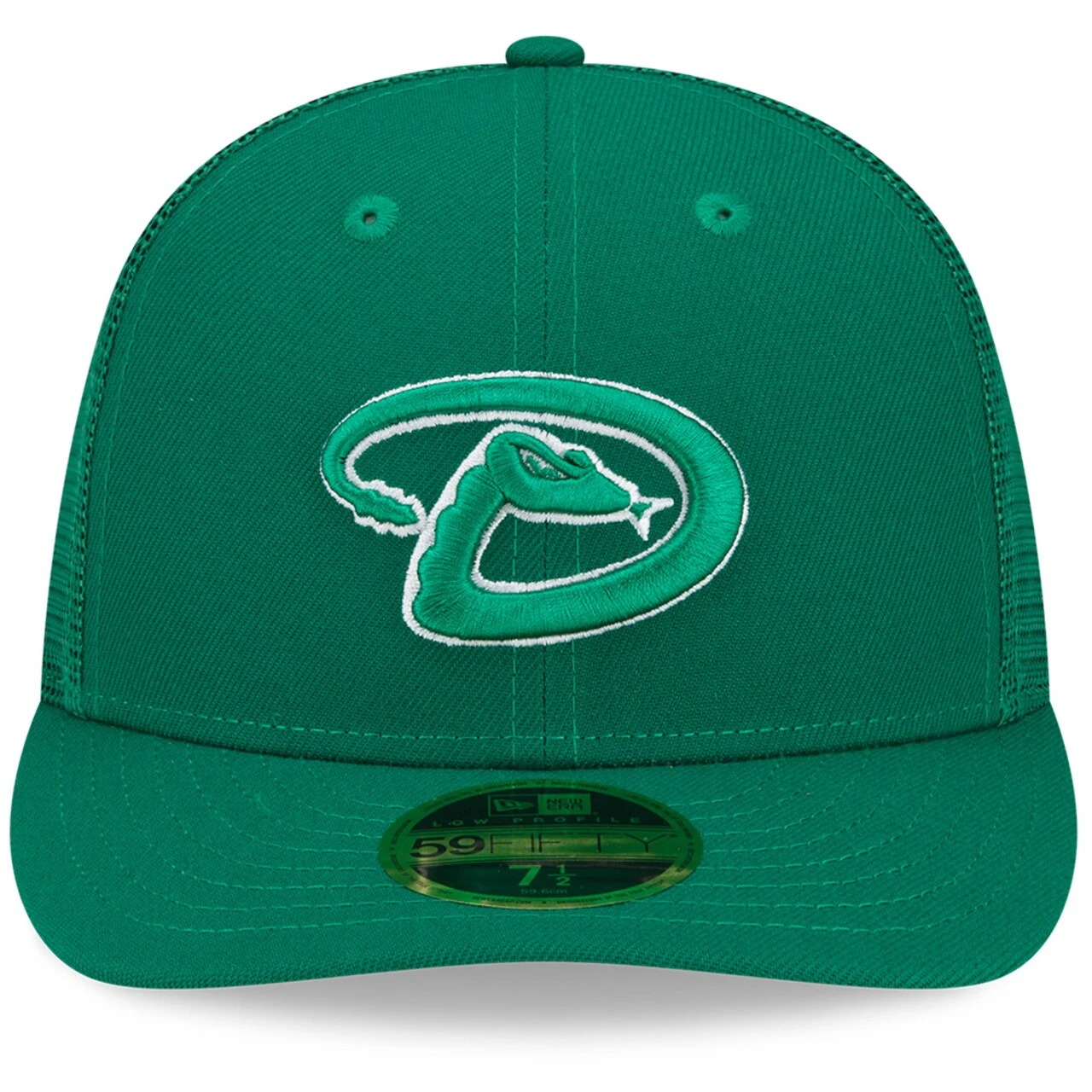 Men's Arizona Diamondbacks New Era Green 2022 St. Patrick's Day Low Profile 59FIFTY Fitted Hat - Image 2
