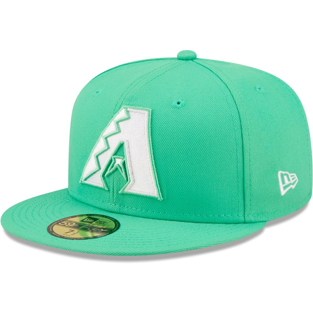 Men's Arizona Diamondbacks New Era Green Logo 59FIFTY Fitted Hat