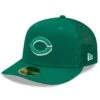 Men's Cincinnati Reds New Era Green 2022 St. Patrick's Day Low Profile 59FIFTY Fitted Hat