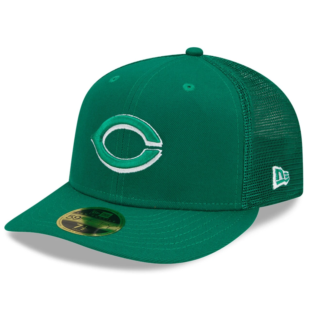 Men's Cincinnati Reds New Era Green 2022 St. Patrick's Day Low Profile 59FIFTY Fitted Hat
