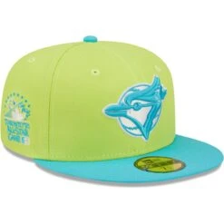 Men's Toronto Blue Jays New Era Green 1991 MLB All-Star Game Cyber Vice 59FIFTY Fitted Hat