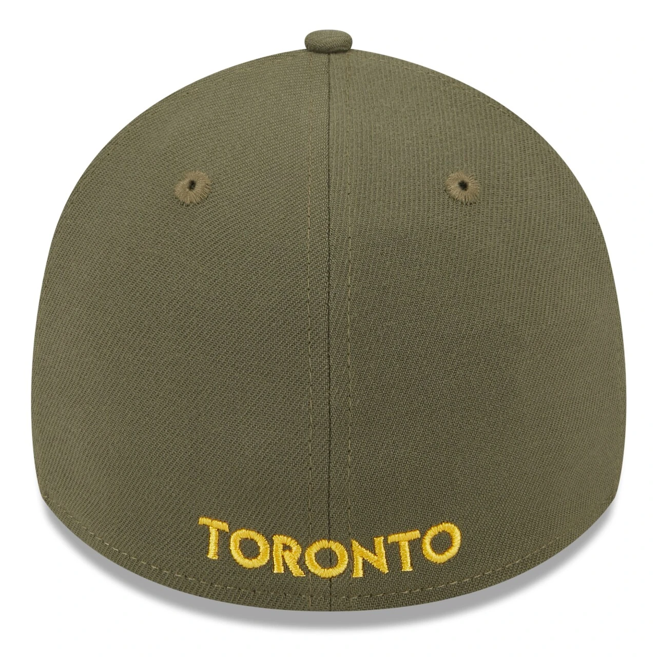 Men's Toronto Blue Jays New Era Green 2023 Armed Forces Day 39THIRTY Flex Hat - Image 4