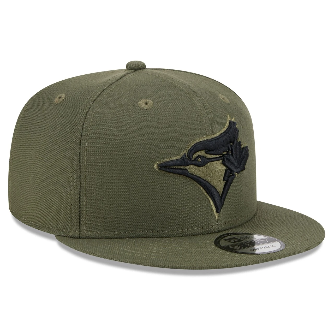 Men's Toronto Blue Jays New Era Green 2023 Armed Forces Day 9FIFTY Snapback Adjustable Hat
