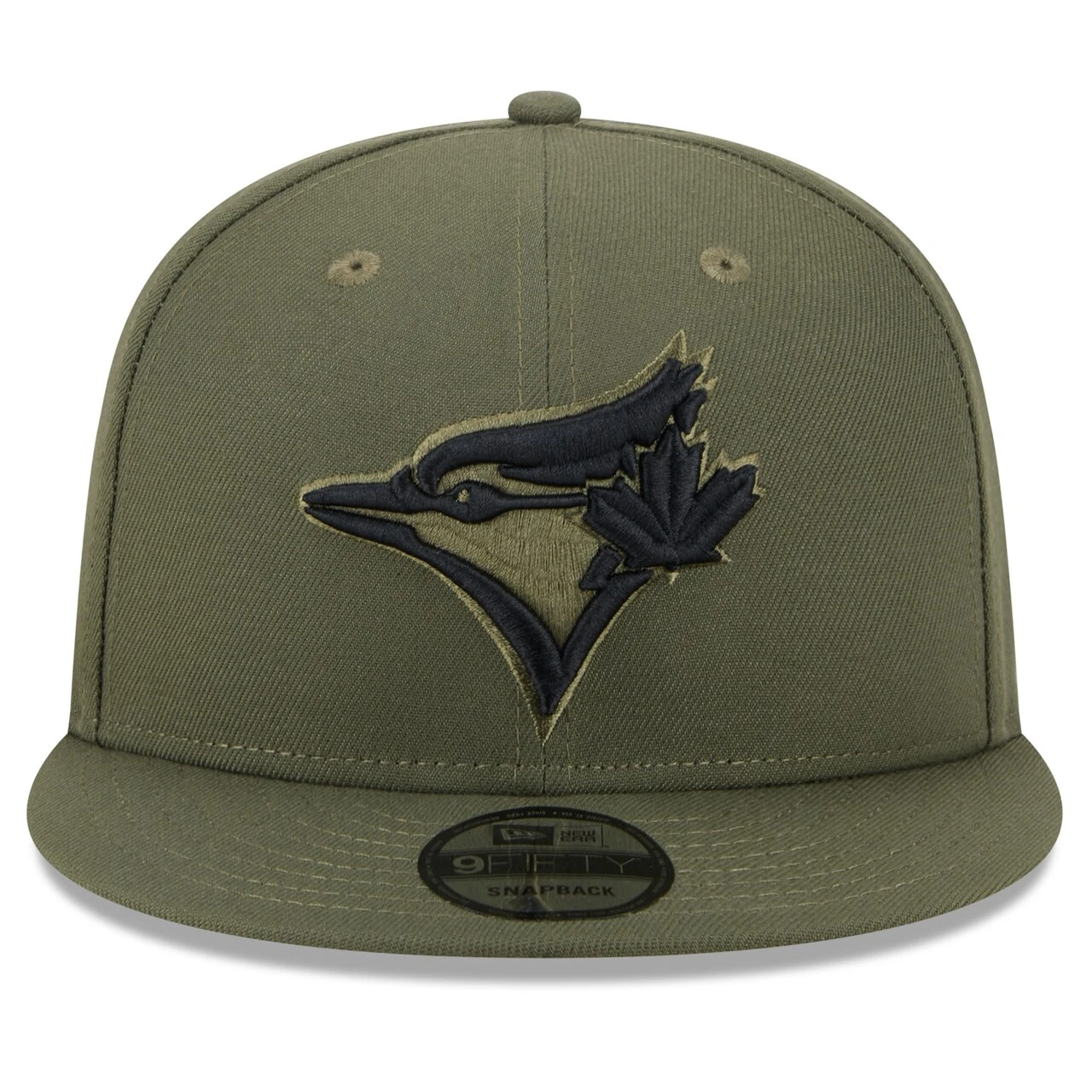 Men's Toronto Blue Jays New Era Green 2023 Armed Forces Day 9FIFTY Snapback Adjustable Hat - Image 2