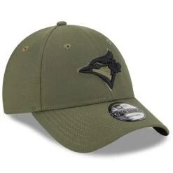 Men's Toronto Blue Jays New Era Green 2023 Armed Forces Day 9FORTY Adjustable Hat