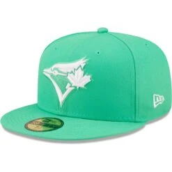 Men's Toronto Blue Jays New Era Green Logo 59FIFTY Fitted Hat