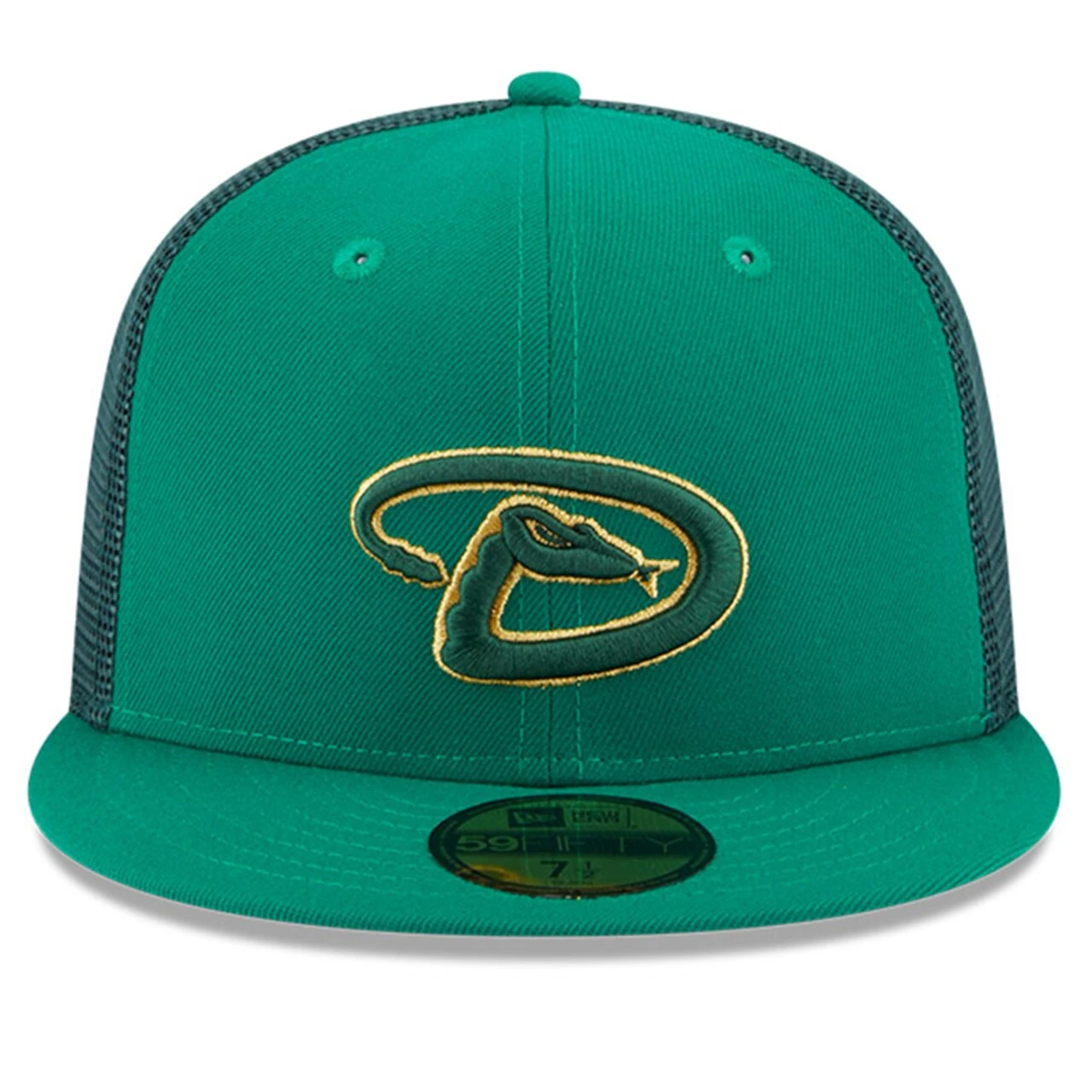 Men's Arizona Diamondbacks New Era Kelly Green 2023 St. Patrick's Day 59FIFTY Fitted Hat - Image 2