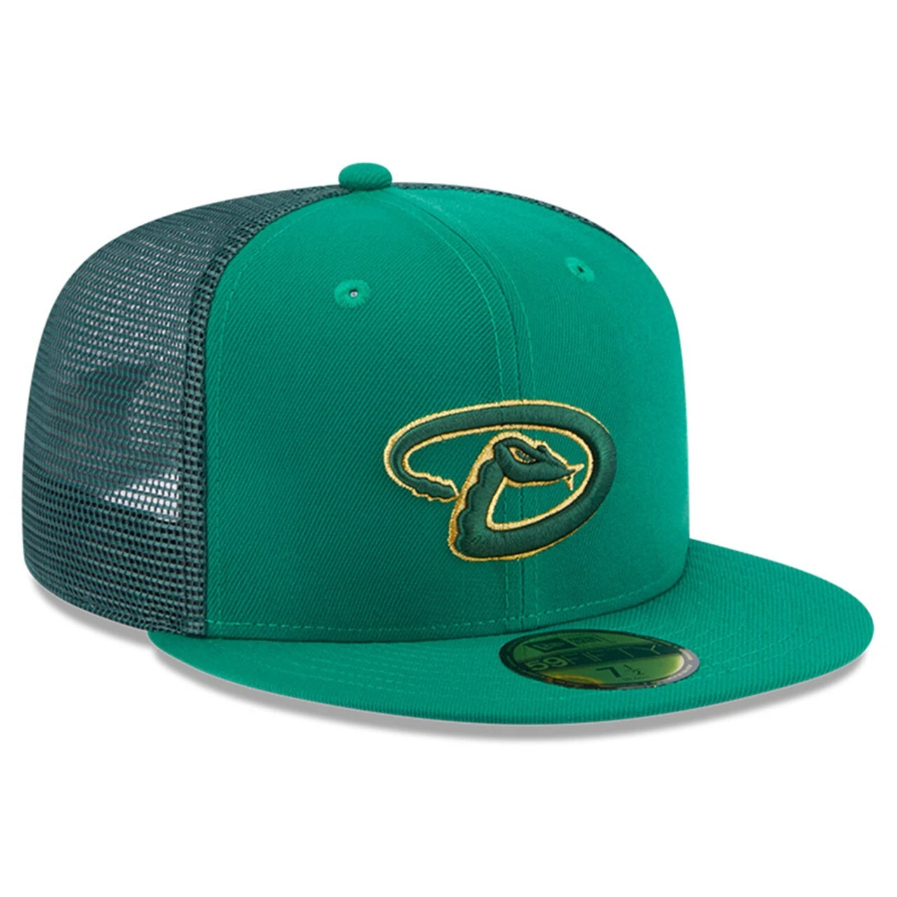 Men's Arizona Diamondbacks New Era Kelly Green 2023 St. Patrick's Day 59FIFTY Fitted Hat - Image 3