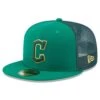 Men's Cleveland Guardians New Era Kelly Green 2023 St. Patrick's Day 59FIFTY Fitted Hat