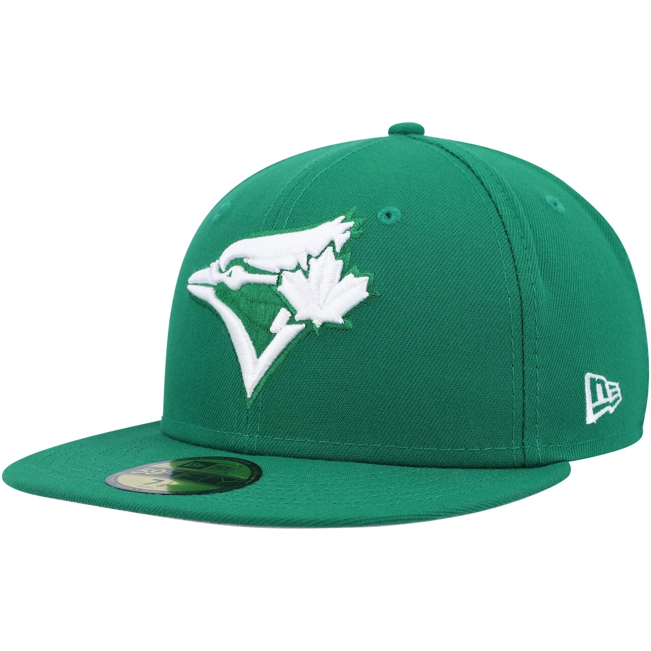 Men's Toronto Blue Jays New Era Kelly Green White Logo 59FIFTY Fitted Hat