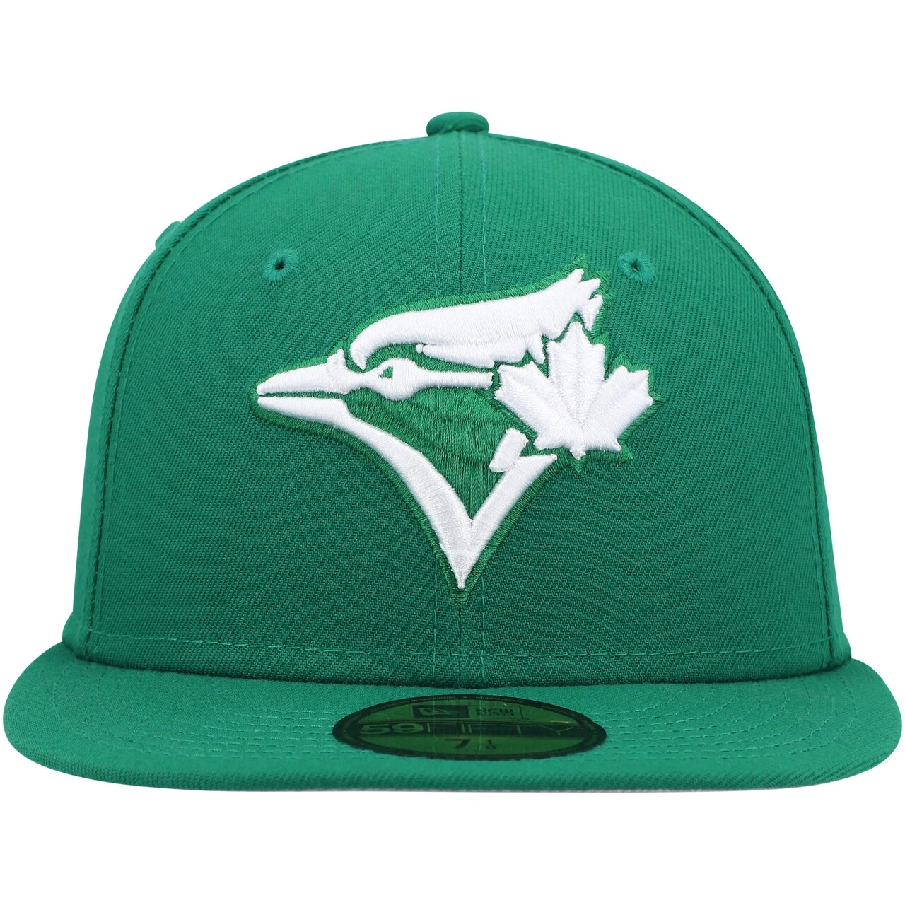 Men's Toronto Blue Jays New Era Kelly Green White Logo 59FIFTY Fitted Hat - Image 2